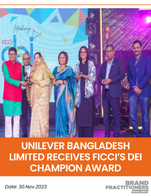 Unilever Bangladesh Limited receives FICCI’s DEI Champion Award - WEB