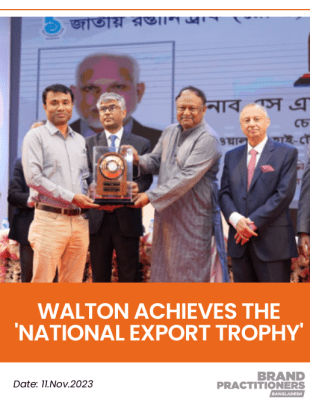 Walton Achieves the 'National Export Trophy' (1)