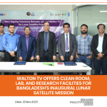Walton TV Offers Clean Room, Lab, and Research Facilities for Bangladesh's Inaugural Lunar Satellite Mission