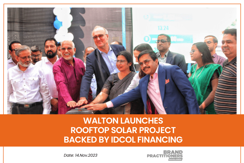 Walton launches Rooftop Solar Project Backed by IDCOL Financing