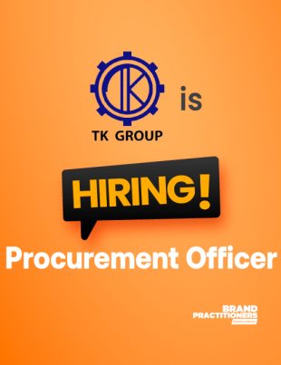 Procurement Officer required in T.K. Group Head Office