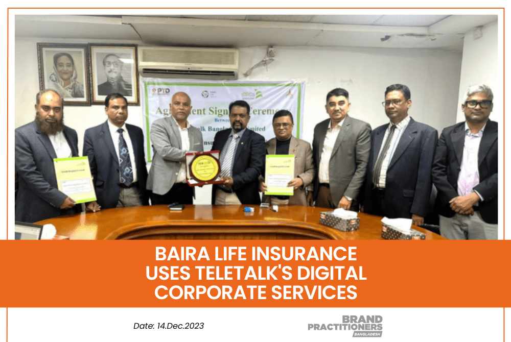 Baira Life Insurance uses Teletalk's Digital Corporate Services