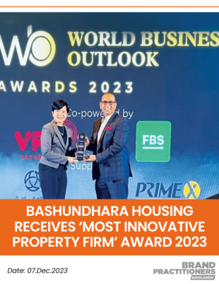 Bashundhara Housing receives ‘Most Innovative Property Firm’ Award 2023_web