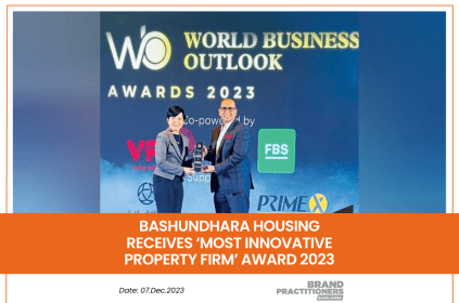 Bashundhara Housing receives ‘Most Innovative Property Firm’ Award 2023_web