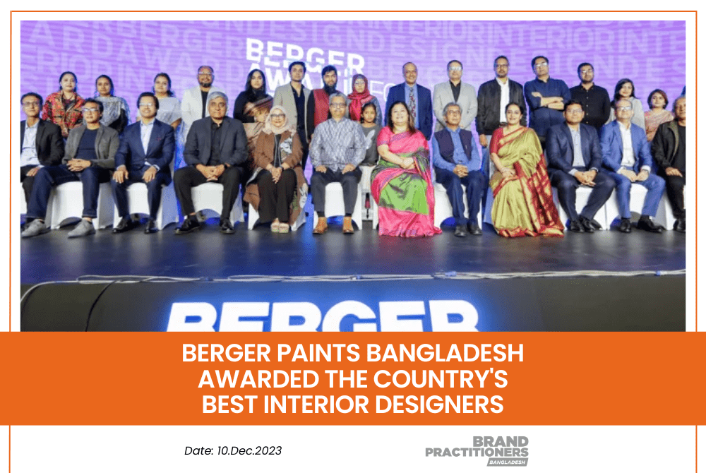 Berger Paints Bangladesh Ltd. awarded the country's Best Interior Designers_web