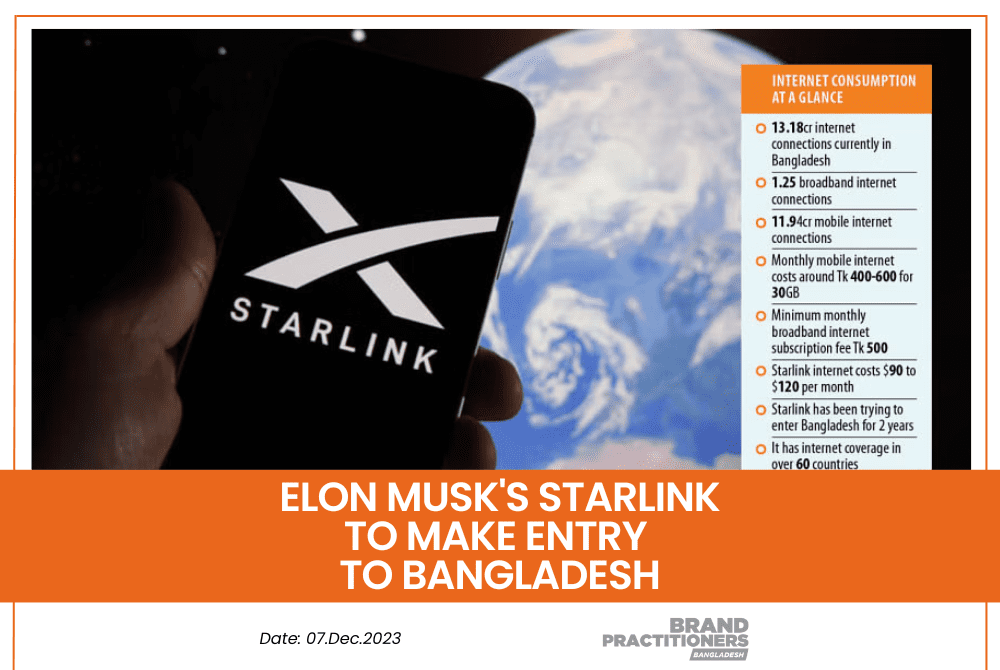 Elon Musk's Starlink to make entry to Bangladesh - Brand Practitioners ...
