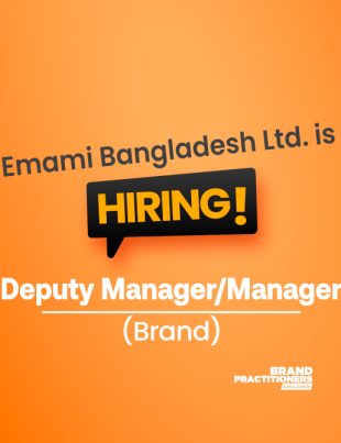 Emami Bangladesh Ltd. is hiring Deputy Manager/ Manager for Brand