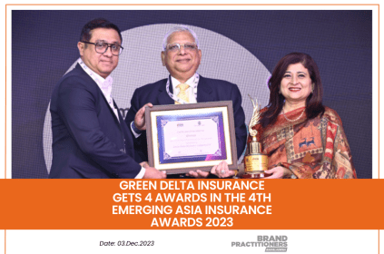 Green Delta Insurance gets 4 awards in the 4th Emerging Asia Insurance Awards 2023