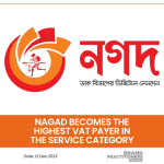 Nagad becomes the Highest VAT payer in the Service Category