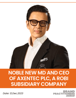 Noble new MD and CEO of AxEnTec PLC, a ROBI subsidiary Company