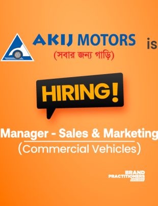 AKIJ Motors is looking for Manager - Sales & Marketing