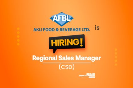 Akij Food & Beverage Ltd is looking for Regional Sales Manager