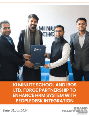 10 Minute School and iBOS Ltd. Forge Partnership to Enhance HRM System with PeopleDesk Integration