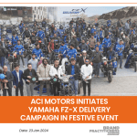 ACI Motors Initiates Yamaha FZ-X Delivery Campaign in Festive Event