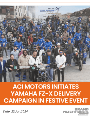 ACI Motors Initiates Yamaha FZ-X Delivery Campaign in Festive Event