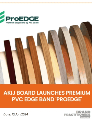 Akij Board Launches Premium PVC Edge Band Proedge