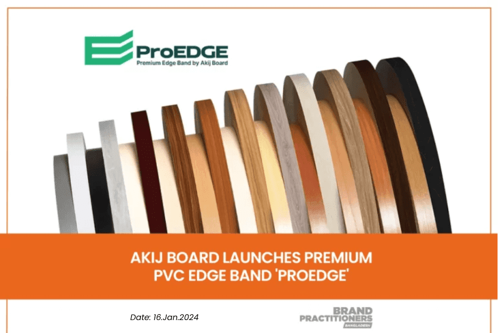 Akij Board Launches Premium PVC Edge Band Proedge