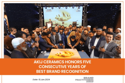 Akij Ceramics Honors Five Consecutive Years Of Best Brand Recognition