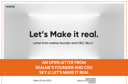 An Open Letter from realme’s Founder and CEO Sky Li Let’s Make it real