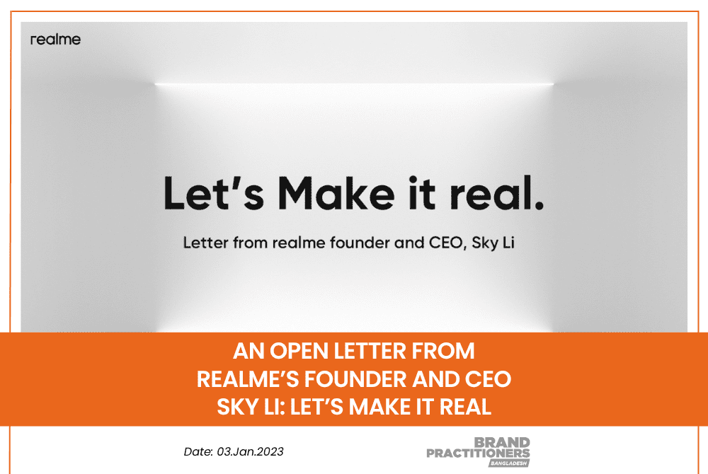 An Open Letter from realme’s Founder and CEO Sky Li Let’s Make it real