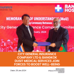 City General Insurance Company LTD & Bangkok Dusit Medical Services Join Forces to Boost Well-Being