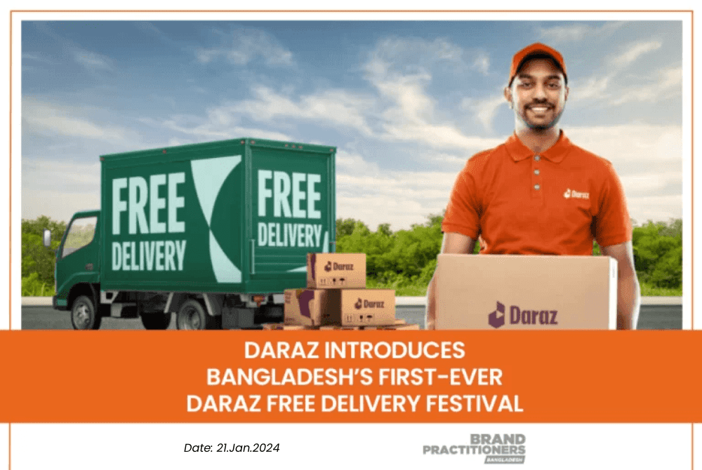 Daraz introduces Bangladesh’s first-ever Daraz Free Delivery Festival