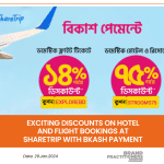 Exciting Discounts on Hotel and Flight Bookings at ShareTrip with bKash Payment