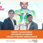 Mehidy Hasan Miraz appointed as Reebok Cricket’s Brand Ambassador