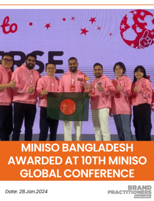 Miniso Bangladesh awarded at 10th Miniso Global Conference