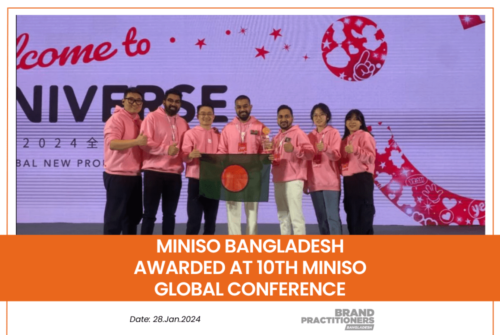 Miniso Bangladesh awarded at 10th Miniso Global Conference