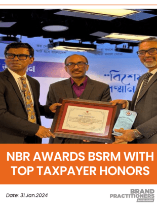 NBR Awards BSRM with Top Taxpayer Honors