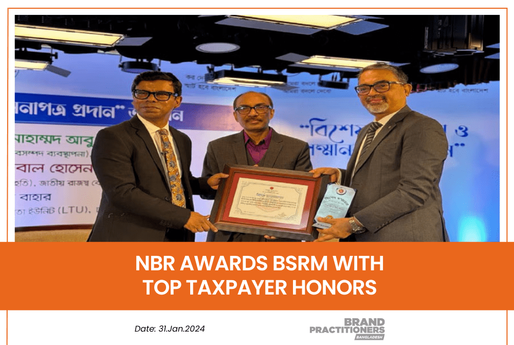 NBR Awards BSRM with Top Taxpayer Honors