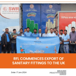 RFL Commences Export of Sanitary Fittings to the UK