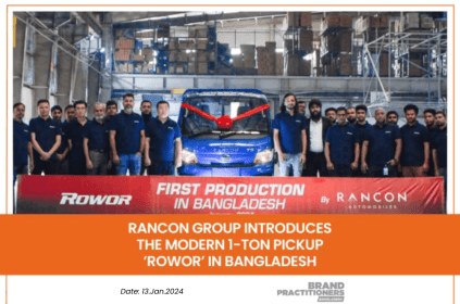Rancon Group introduces the modern 1-ton pickup ’Rowor’ in Bangladesh