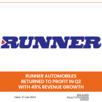 Runner Automobiles returned to profit in Q2 with 49% revenue growth