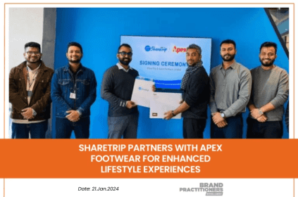 ShareTrip Partners with Apex Footwear for Enhanced Lifestyle Experiences
