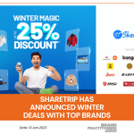 ShareTrip has announced winter deals with Top Brands