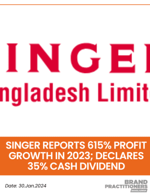 Singer Reports 615% Profit Growth in 2023; Declares 35% Cash Dividend