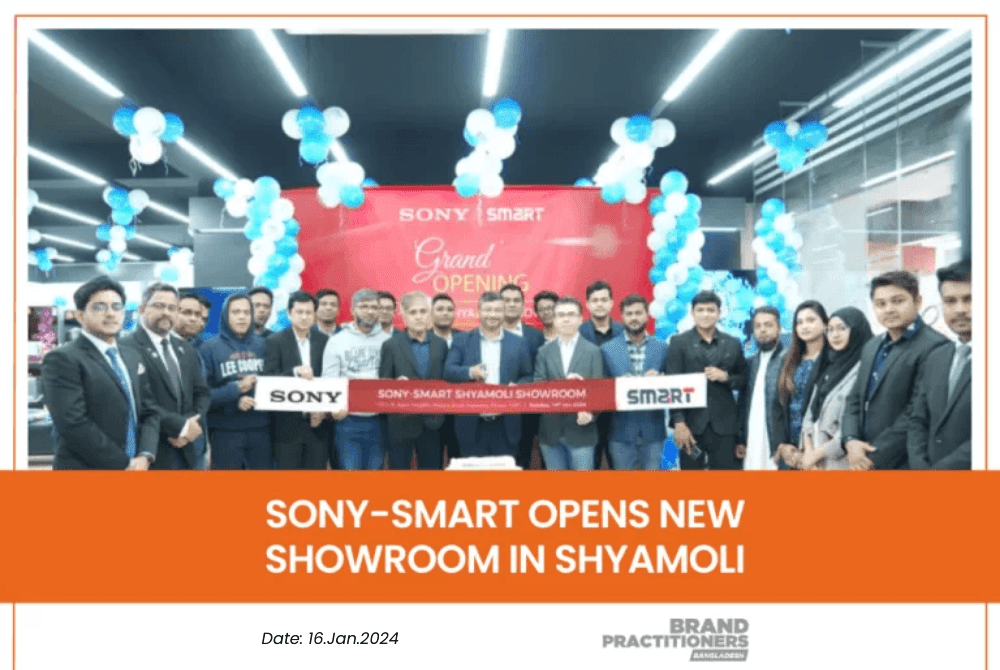 Sony-Smart opens new showroom in Shyamoli, Dhaka