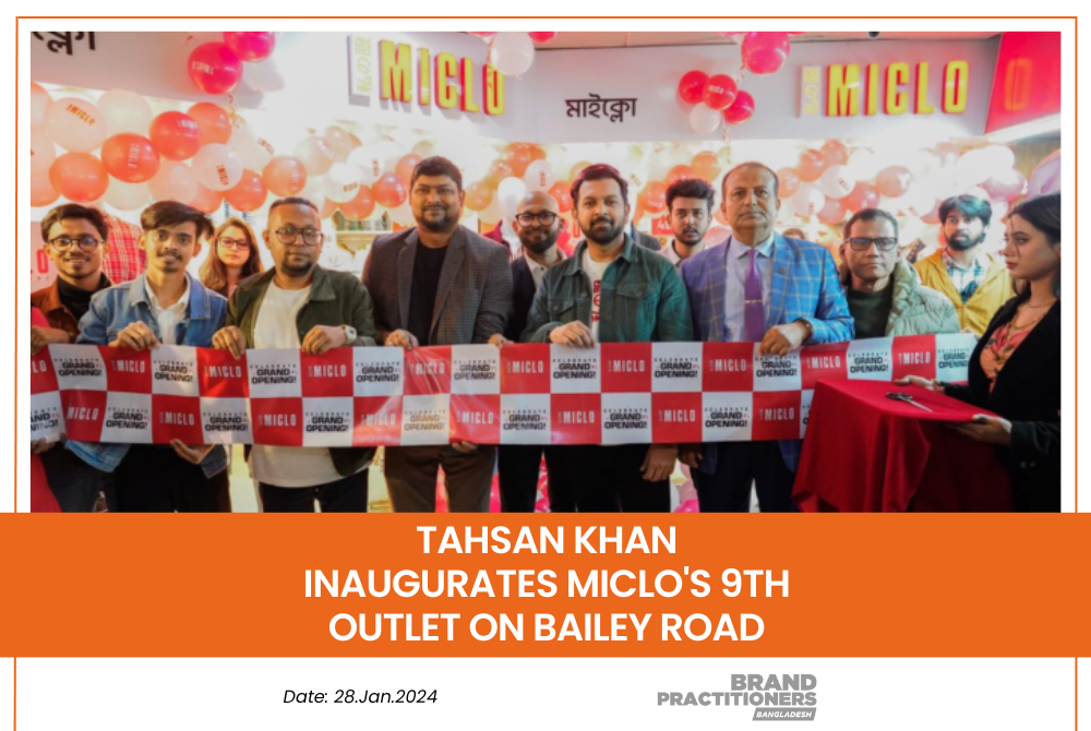 Tahsan Khan inaugurates MICLO's 9th outlet on Bailey Road