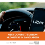 Uber covers 175 million kilometers in Bangladesh