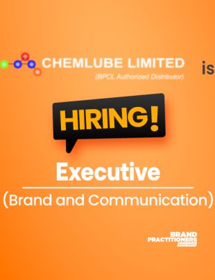 CHEMLUBE Limited is hiring Executive - Brand and Communication