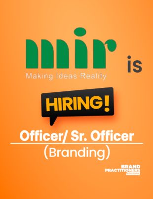 Mir Group is hiring Officer/ Sr. Officer for Branding