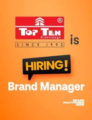 Top Ten Group is hiring Brand Manager