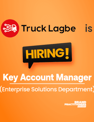 Truck Lagbe is hiring Key Account Manager for Enterprise Solutions Department.