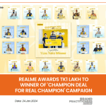 realme awards Tk1 Lakh to Winner of 'Champion Deal for Real Champion' Campaign