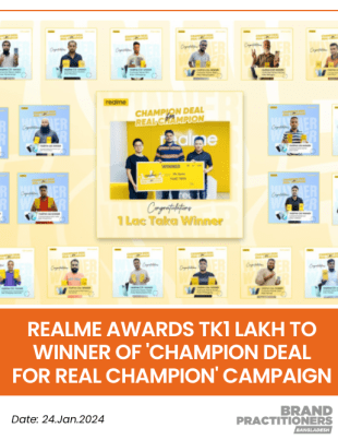 realme awards Tk1 Lakh to Winner of 'Champion Deal for Real Champion' Campaign