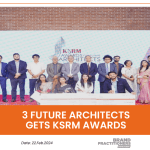 3 future architects gets KSRM Awards