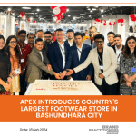 Apex introduces country's largest footwear store in Bashundhara City