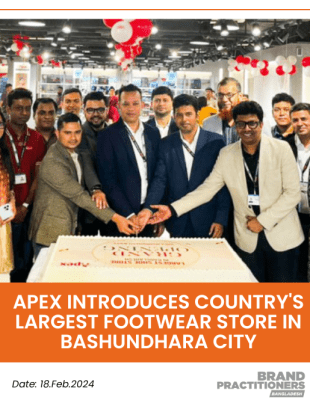 Apex introduces country's largest footwear store in Bashundhara City